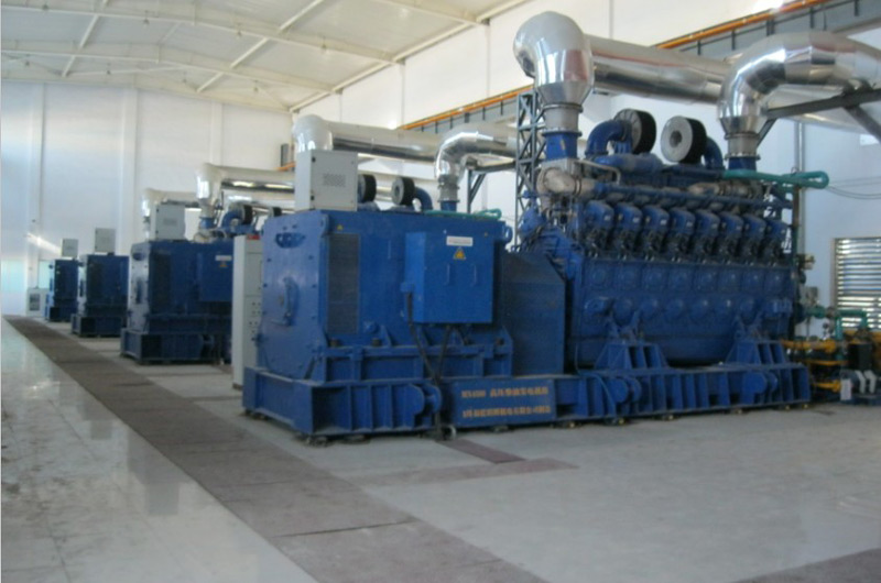 glavni in pripravljeni generator