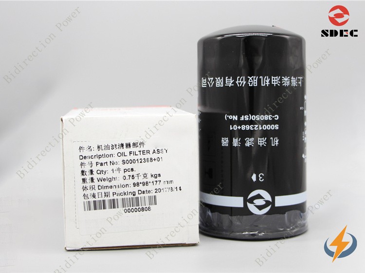 Olejový filtr S00012368 pro motory SDEC