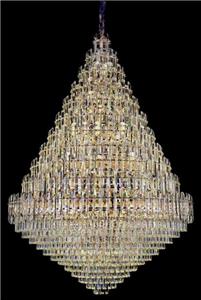 ITEM 9665 Luxurious top grade crystal chandelier