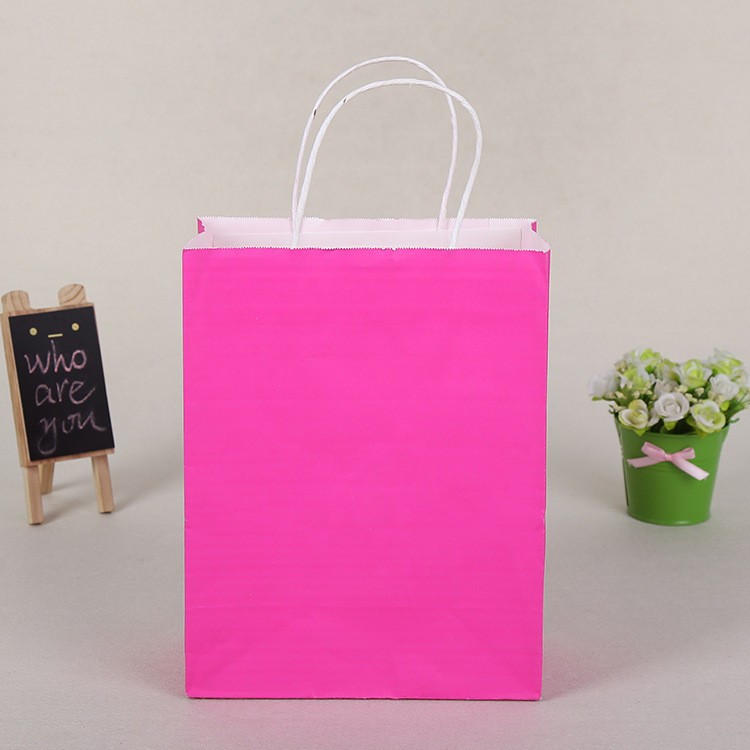 Portable white kraft paper bag Manufacturers, Portable white kraft paper bag Factory, Supply Portable white kraft paper bag