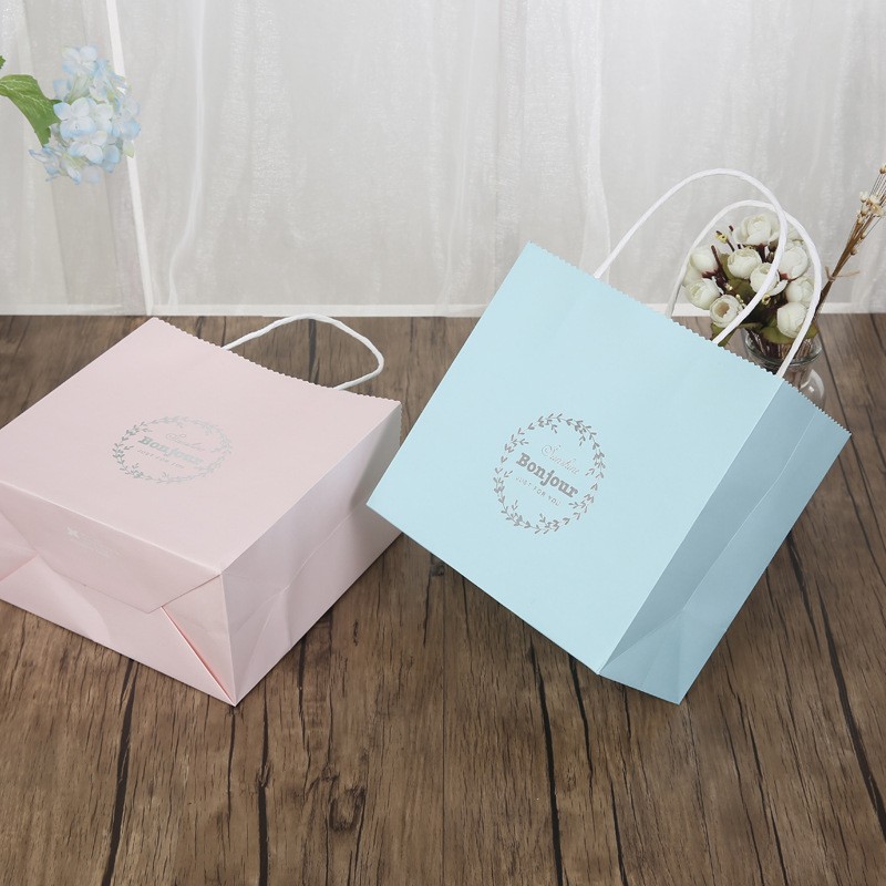 Custom logo white kraft paper shopping bag Manufacturers, Custom logo white kraft paper shopping bag Factory, Supply Custom logo white kraft paper shopping bag