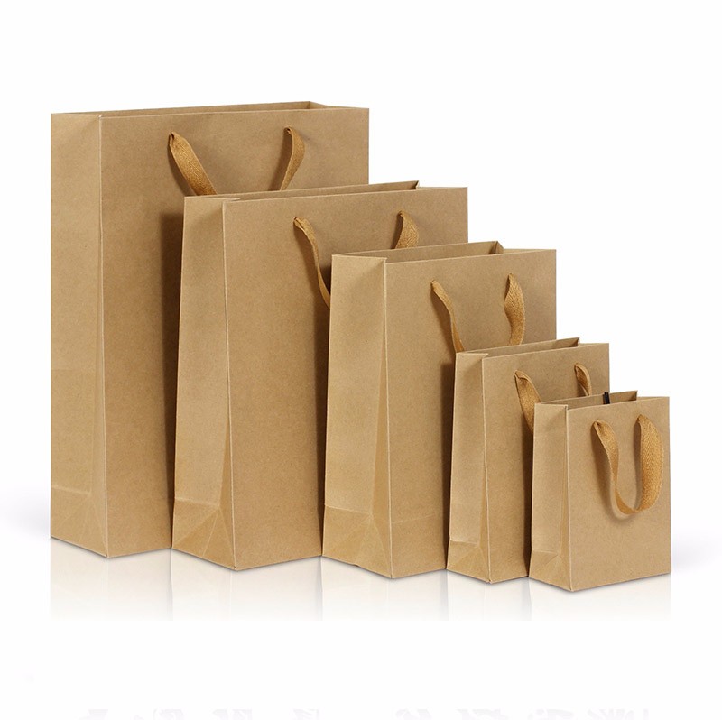 Hand rope kraft paper shopping bag Manufacturers, Hand rope kraft paper shopping bag Factory, Supply Hand rope kraft paper shopping bag