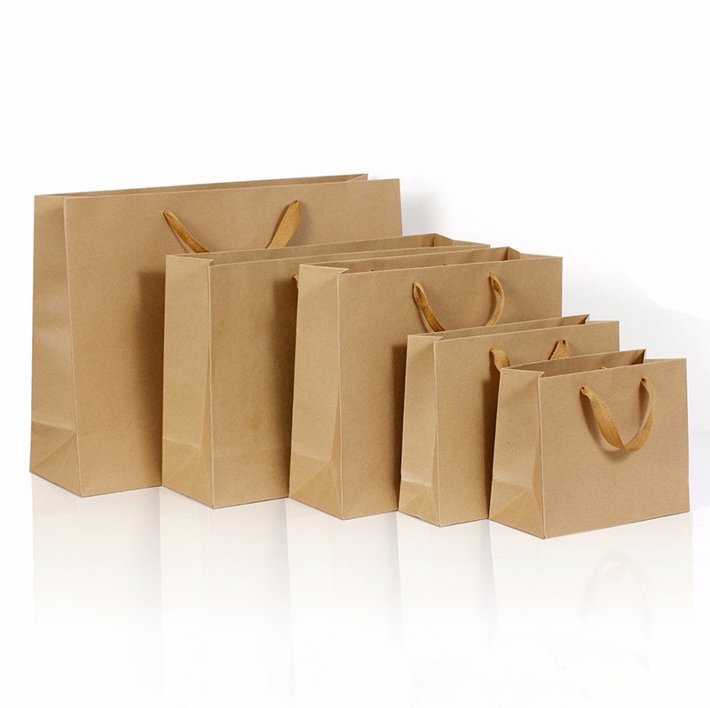 Hand rope kraft paper shopping bag Manufacturers, Hand rope kraft paper shopping bag Factory, Supply Hand rope kraft paper shopping bag