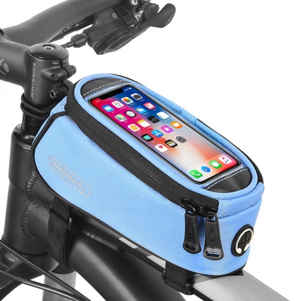 Custom Bike Phone Front Frame Bag Bike Pouch Bag Bicycle Top Tube Bag