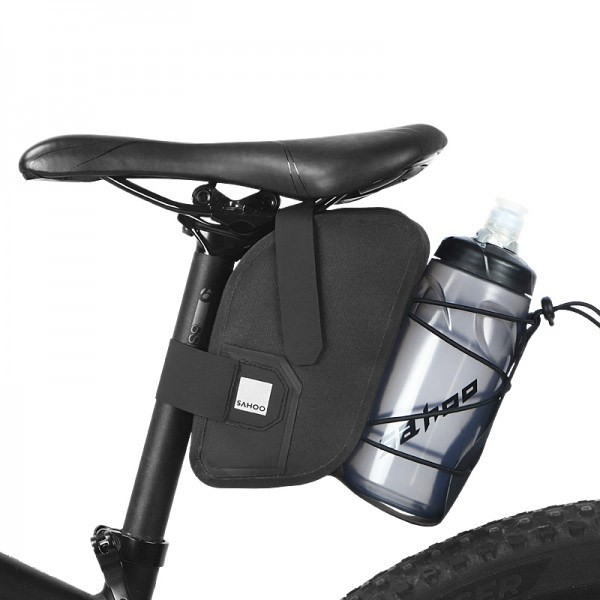 Bike Seat Bag Waterproof Cycling Seat Packs with Water Bottle Holder Wholesale