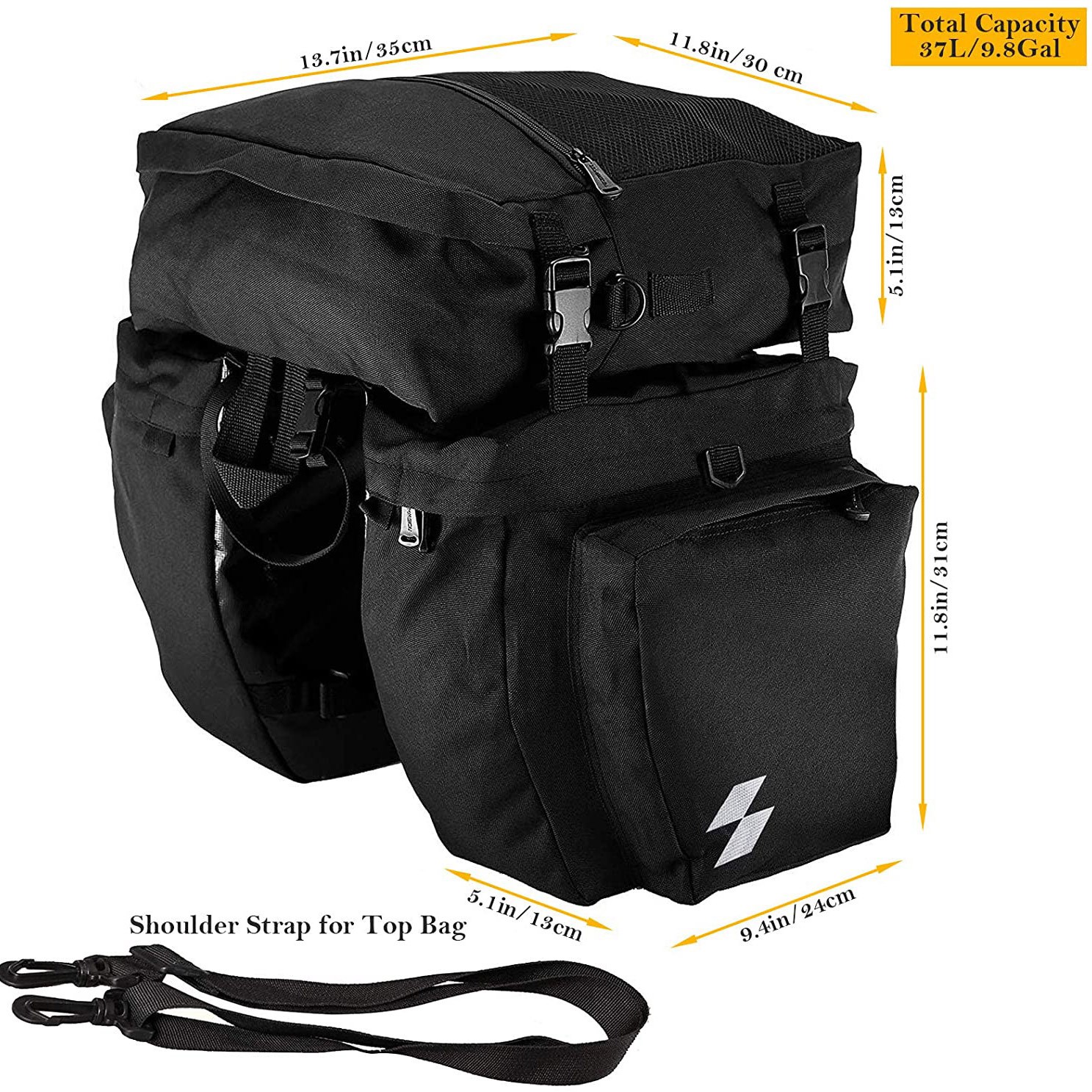 Bike Rack Pannier Bag 3 in 1 Rear Rack Carrier Trunk Bag custom Manufacturers, Bike Rack Pannier Bag 3 in 1 Rear Rack Carrier Trunk Bag custom Factory, Supply Bike Rack Pannier Bag 3 in 1 Rear Rack Carrier Trunk Bag custom