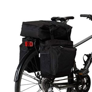 Bike Rack Pannier Bag 3 in 1 Rear Rack Carrier Trunk Bag custom