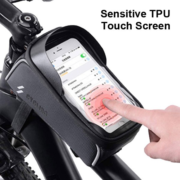 Bike Front Frame Holder Case Bags With Touch Screen Waterproof Bicycle Phone Bag Custom Manufacturers, Bike Front Frame Holder Case Bags With Touch Screen Waterproof Bicycle Phone Bag Custom Factory, Supply Bike Front Frame Holder Case Bags With Touch Screen Waterproof Bicycle Phone Bag Custom