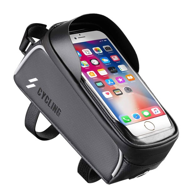 Bike Front Frame Holder Case Bags With Touch Screen Waterproof Bicycle Phone Bag Custom Manufacturers, Bike Front Frame Holder Case Bags With Touch Screen Waterproof Bicycle Phone Bag Custom Factory, Supply Bike Front Frame Holder Case Bags With Touch Screen Waterproof Bicycle Phone Bag Custom