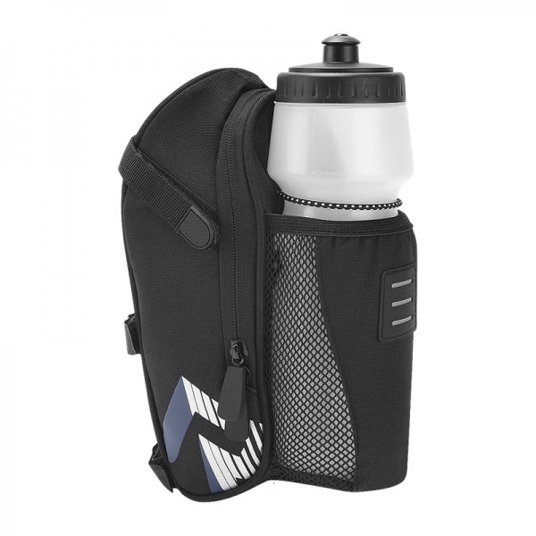 Custom Mountain Road Bicycle Cycling Polyester Saddle Bag with Pocket for Water Bottle Manufacturers, Custom Mountain Road Bicycle Cycling Polyester Saddle Bag with Pocket for Water Bottle Factory, Supply Custom Mountain Road Bicycle Cycling Polyester Saddle Bag with Pocket for Water Bottle