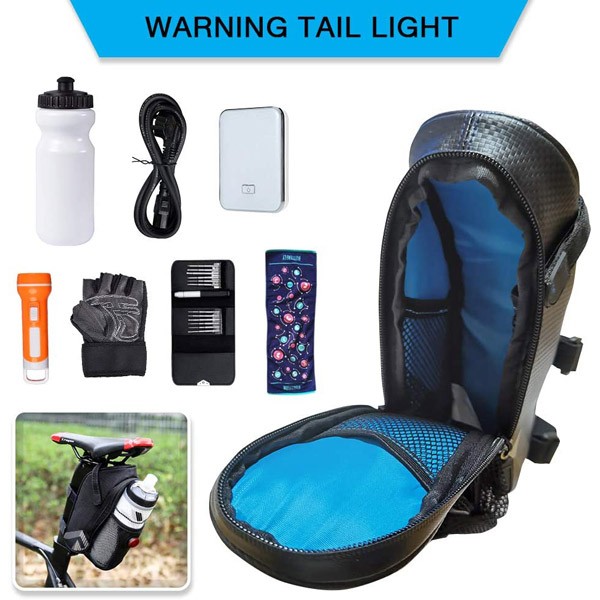 Waterproof Bike Under Seat Water Bottle Pouch Storage Bag Cycling Pocket With Tail Light Manufacturers, Waterproof Bike Under Seat Water Bottle Pouch Storage Bag Cycling Pocket With Tail Light Factory, Supply Waterproof Bike Under Seat Water Bottle Pouch Storage Bag Cycling Pocket With Tail Light